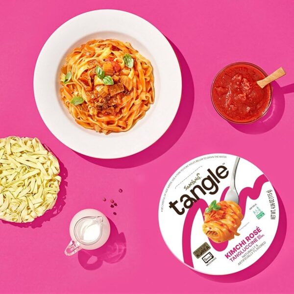 Tangle Fettuccine gusto Kimchi e Carbonara (pack da 4) - immagine 2