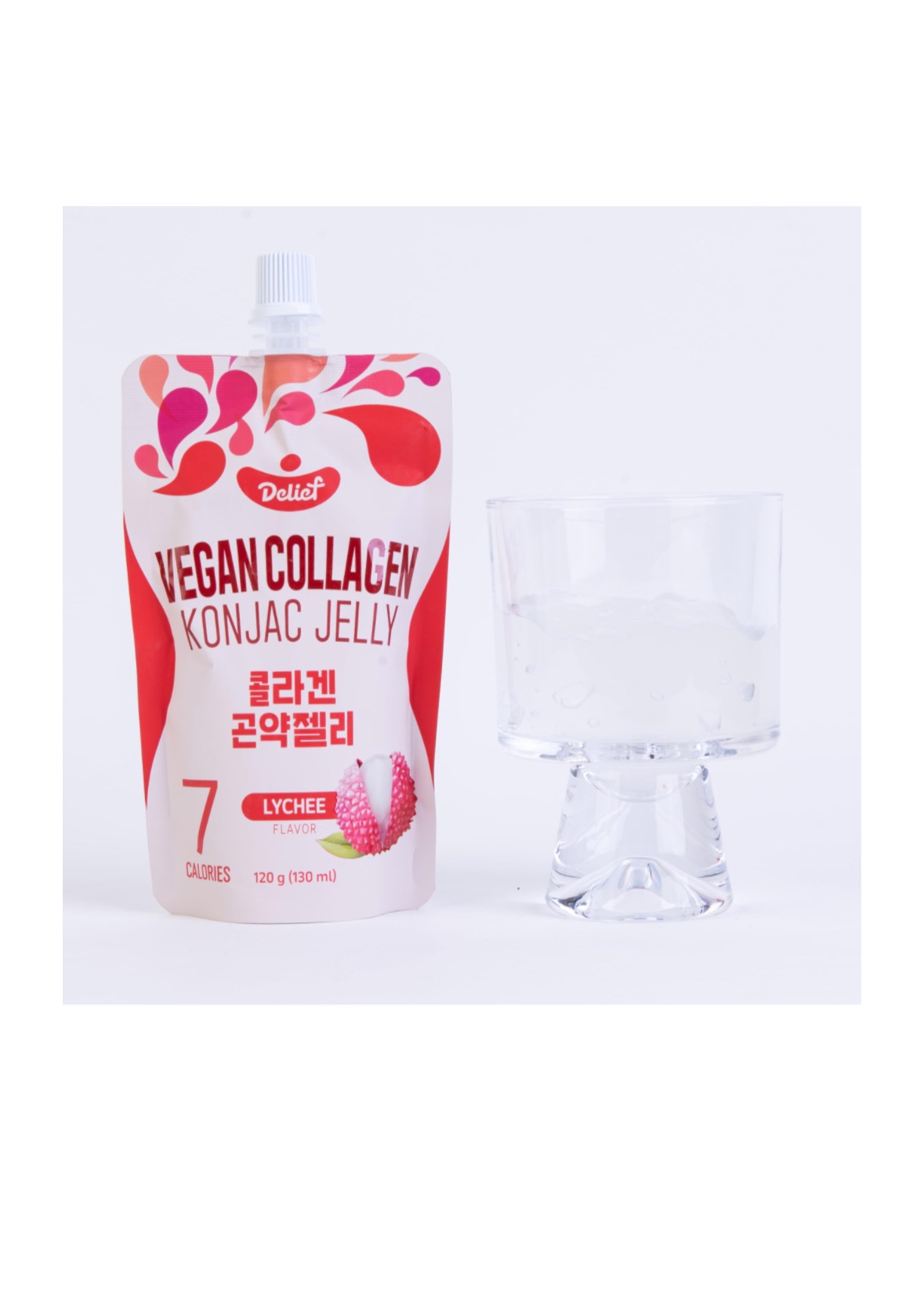 Gelatina di Konjac gusto Lychee (7 calorie)