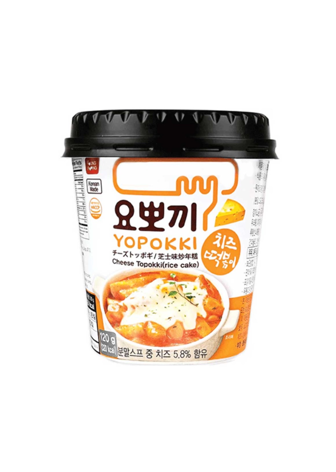 Yopokki (Gnocchi Coreani) gusto Formaggio