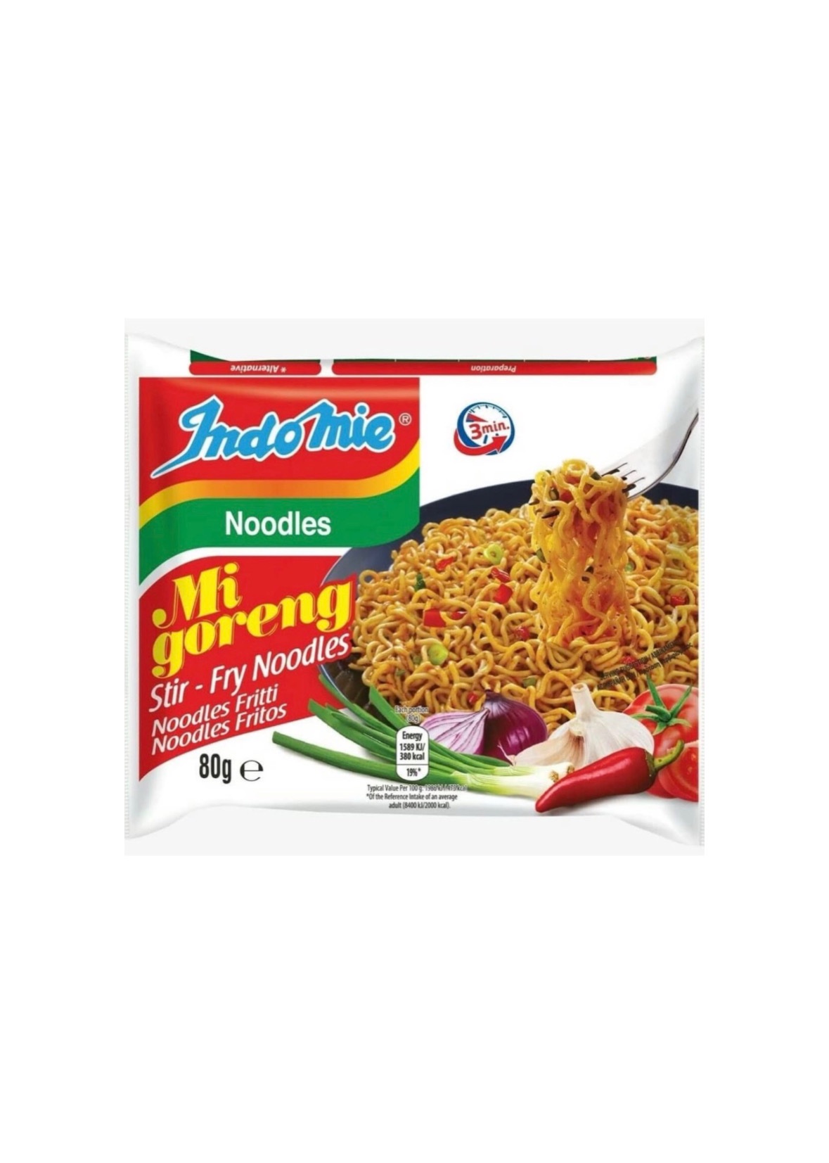 Indomie Ramen fritti Piccanti