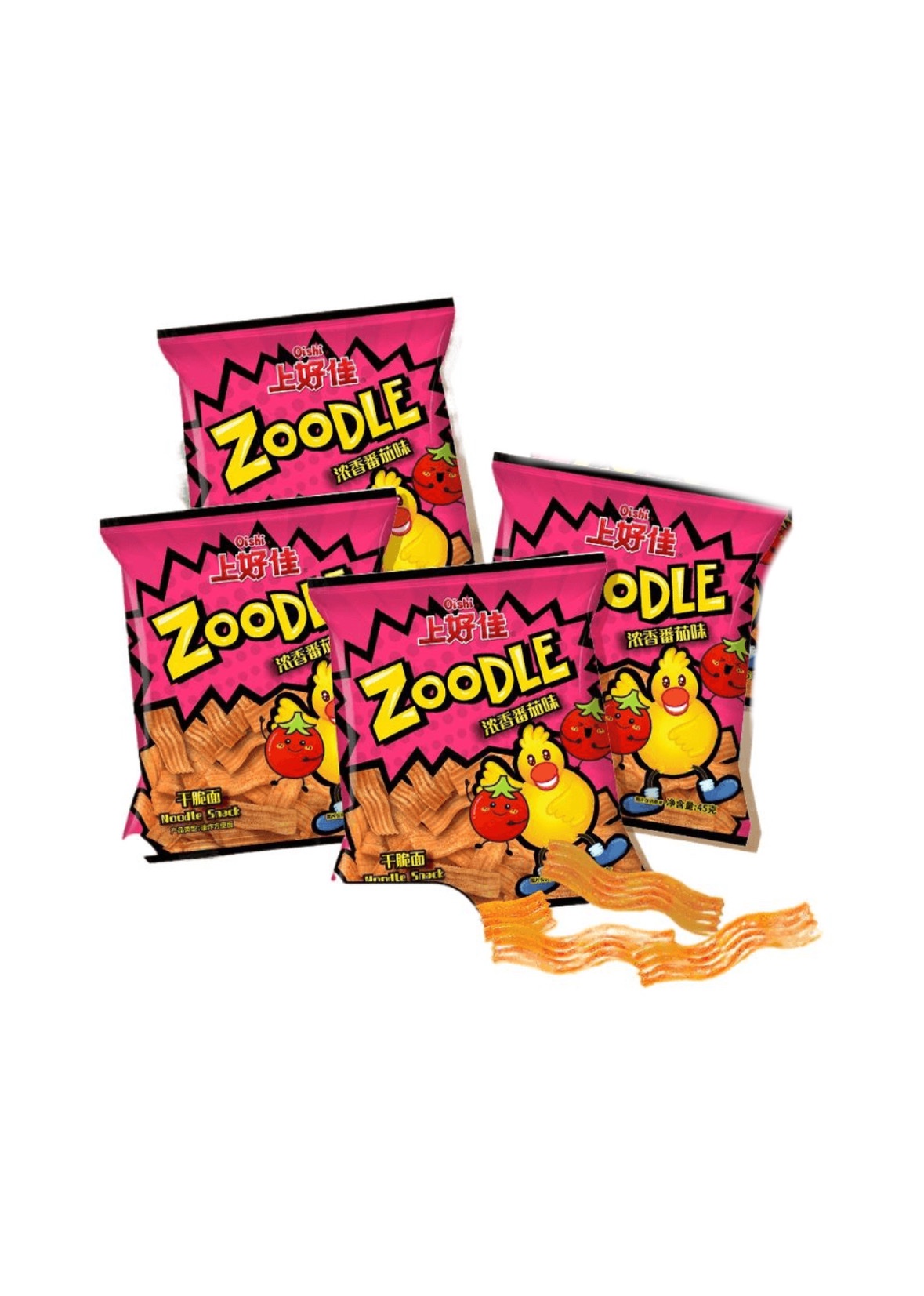 Noodles croccanti gusto Pomodoro