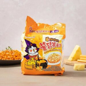 Buldak Samyang 4 Formaggi (pack da 5)