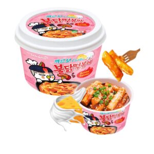 Samyang Buldak Tteokbokki (gnocchi coreani) gusto Carbonara