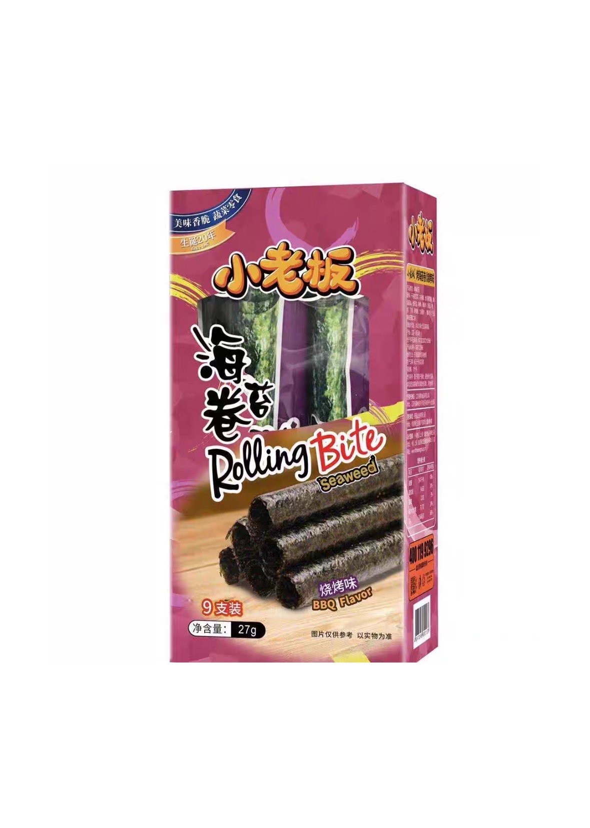 Roll di Alghe croccanti gusto Barbecue