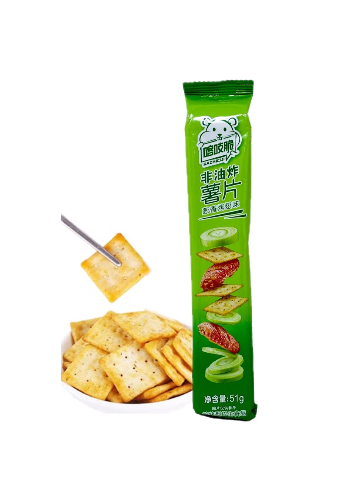 Crackers gusto Ali di Pollo e Cipolla